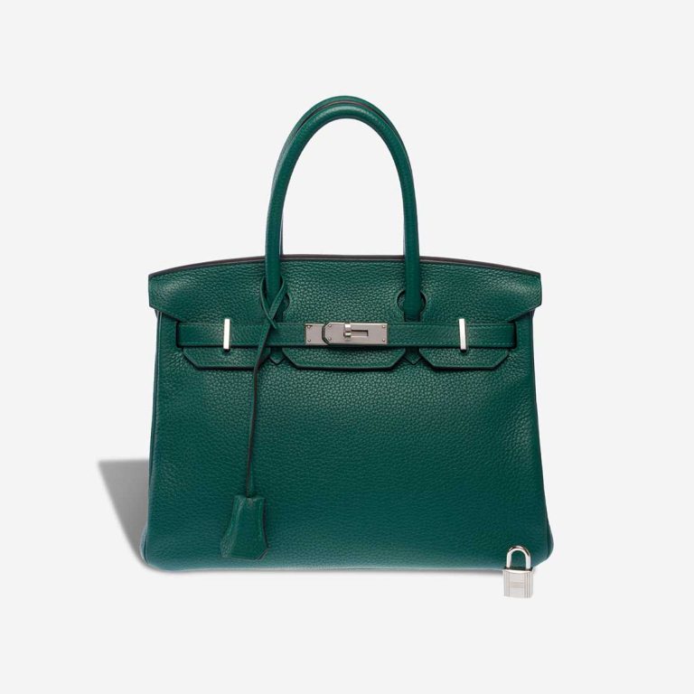 Hermès Birkin 30 Togo Malachite Front | Sell your designer bag