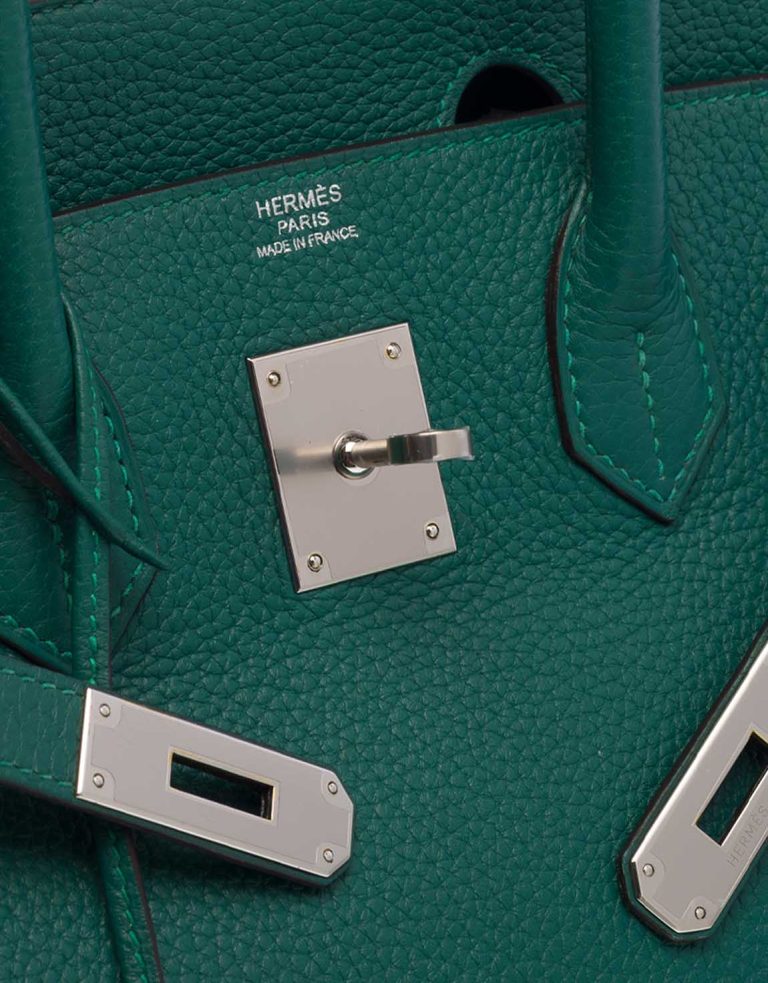 Hermès Birkin 30 Togo Malachite Front | Sell your designer bag