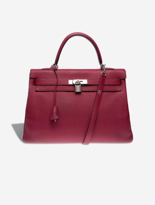 Hermès Kelly 35 Togo Rouge Grenat Front | Sell your designer bag