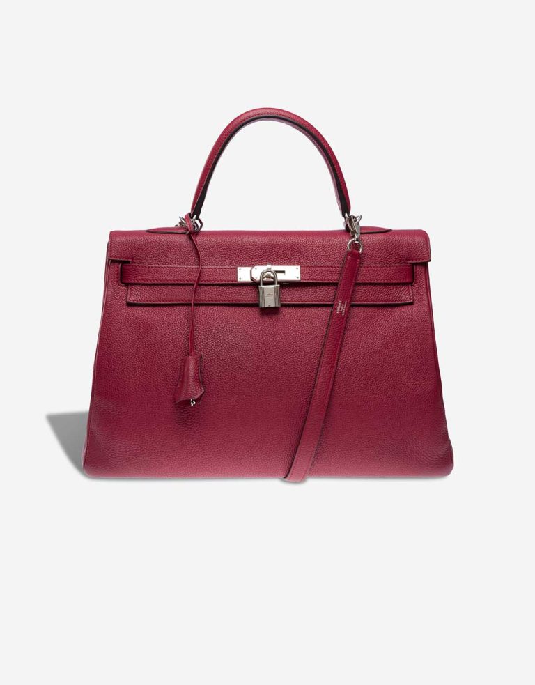 Hermès Kelly 35 Togo Rouge Grenat Front | Sell your designer bag