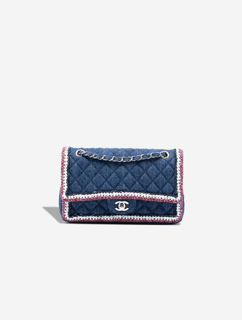 Chanel Timeless Medium Denim Blue / Multicolor Front | Sell your designer bag