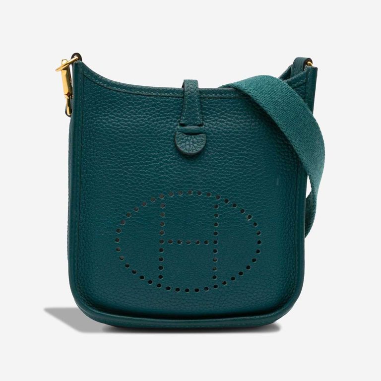 Hermès Evelyne 16 Taurillon Clémence Colvert Front | Sell your designer bag
