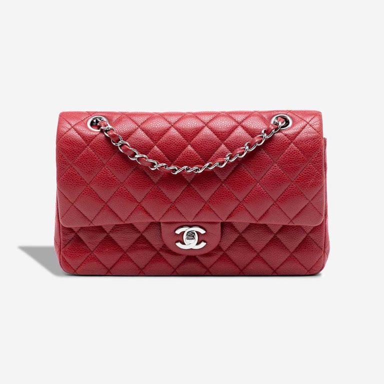 Chanel Timeless Medium Caviar Red Front | Sell your designer bag