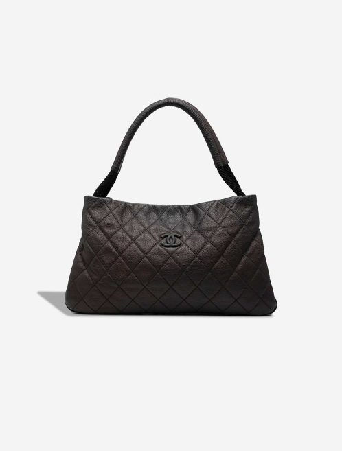Chanel Shopping Tote Caviar Black Front | Sell your designer bag