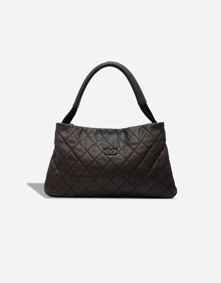 Chanel Shopping Tote Caviar Black Front | Sell your designer bag