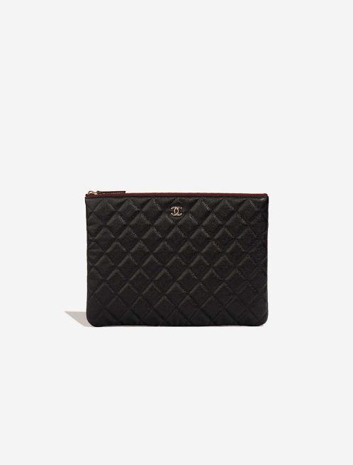 Chanel Timeless Clutch Caviar Black Front | Sell your designer bag
