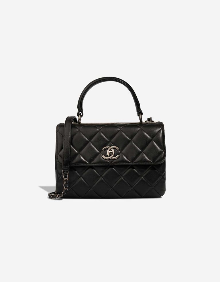 Chanel Trendy CC Medium Lamb Black Front | Sell your designer bag