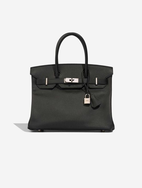 Hermès Birkin 30 Epsom Black Front | Sell your designer bag