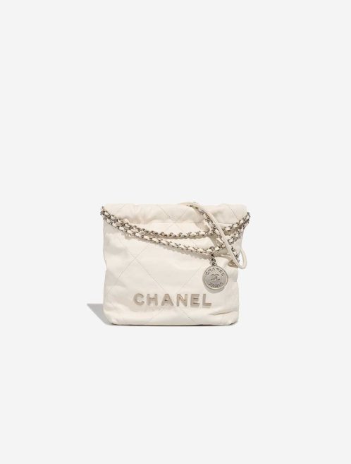 Chanel 22 Mini Calf White Front | Sell your designer bag