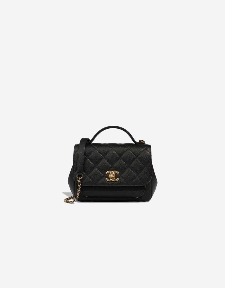 Chanel Business Affinity Small Caviar Black Front | Sell your designer bag