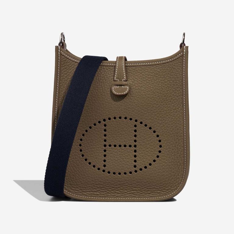 Hermès Evelyne 16 Clémence Étoupe Front | Sell your designer bag