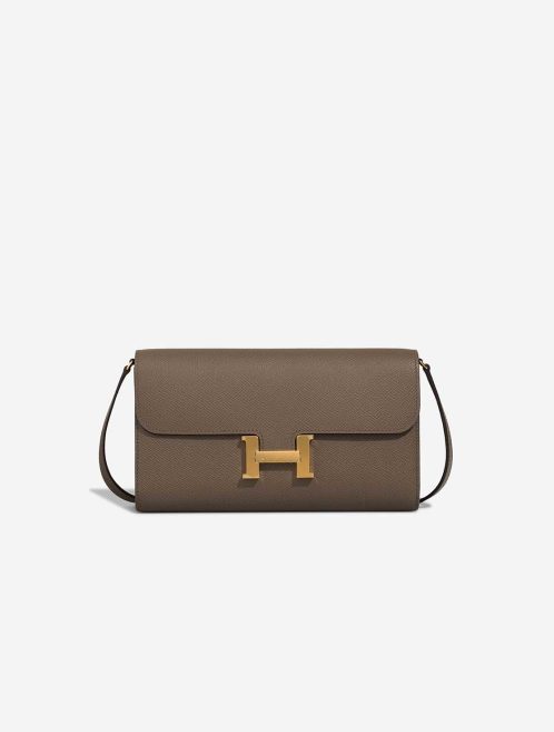 Hermès Constance To Go Epsom Gris Étain Front | Sell your designer bag