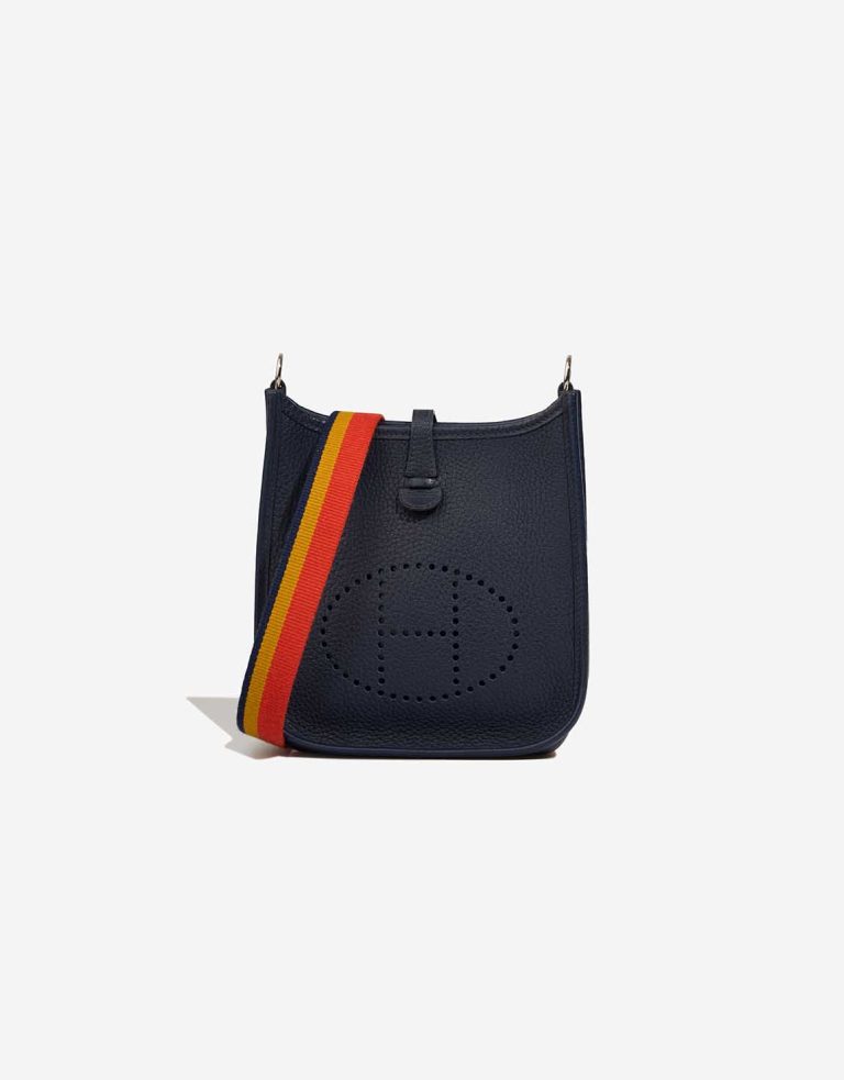 Hermès Evelyne 16 Clémence Bleu Navy Front | Sell your designer bag