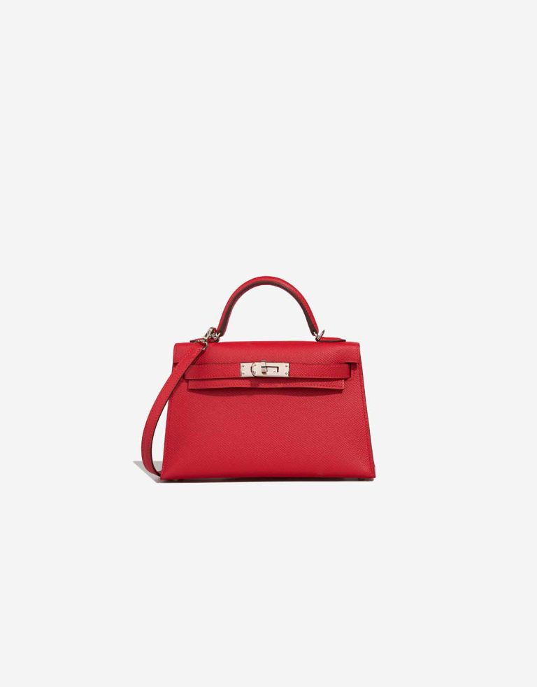Hermès Kelly Mini Epsom Rouge Radieux Front | Sell your designer bag