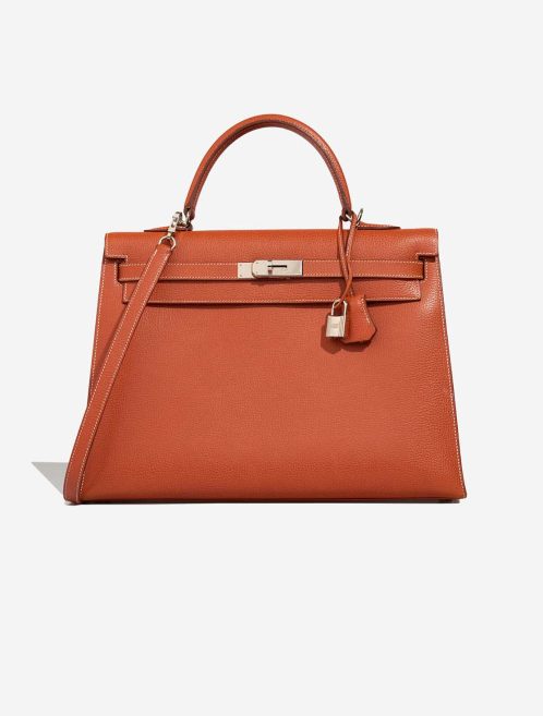 Hermès Kelly 35 Ardennes Terre Battue Front | Sell your designer bag