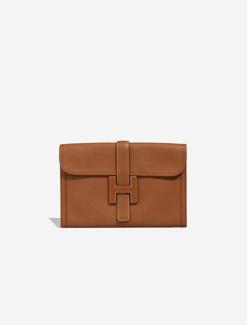 Hermès Jige 29 Courchevel Gold Front | Sell your designer bag