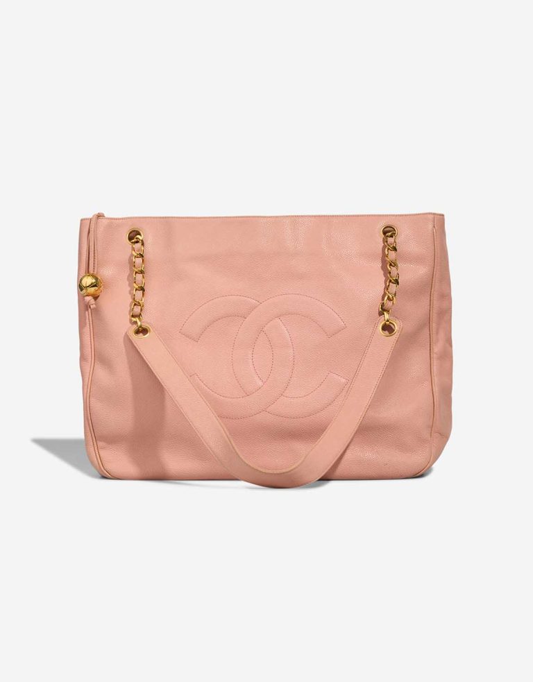 Chanel Tote bag Caviar Pink Front | Sell your designer bag