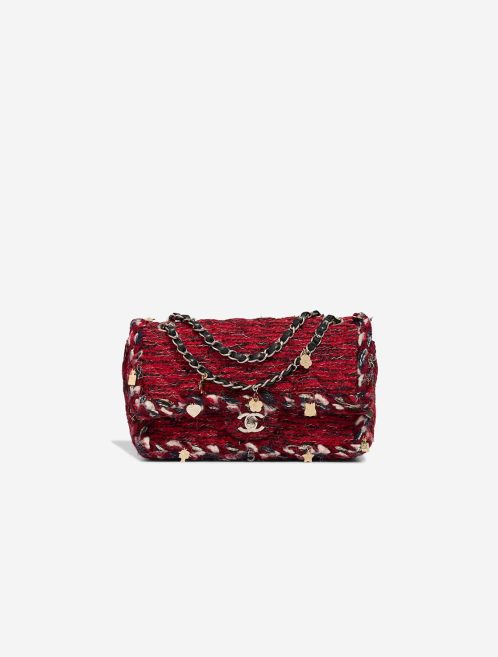 Chanel Timeless Medium Tweed Red Front | Sell your designer bag
