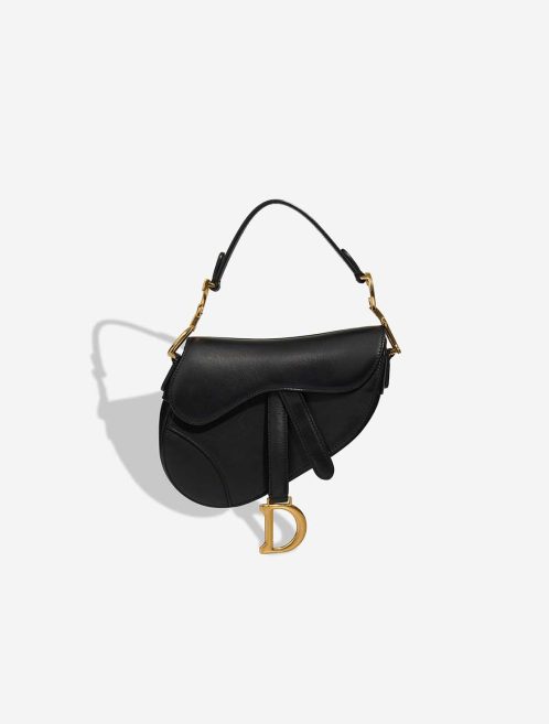 Dior Saddle Mini Calf Black Front | Sell your designer bag