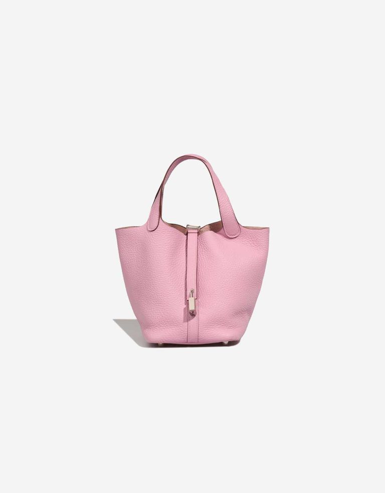 Hermès Picotin 18 Taurillon Clémence Mauve Sylvestre Front | Sell your designer bag