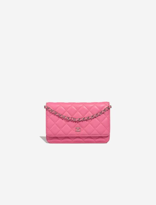 Chanel Wallet On Chain Lamb Pink Front | Sell your designer bag