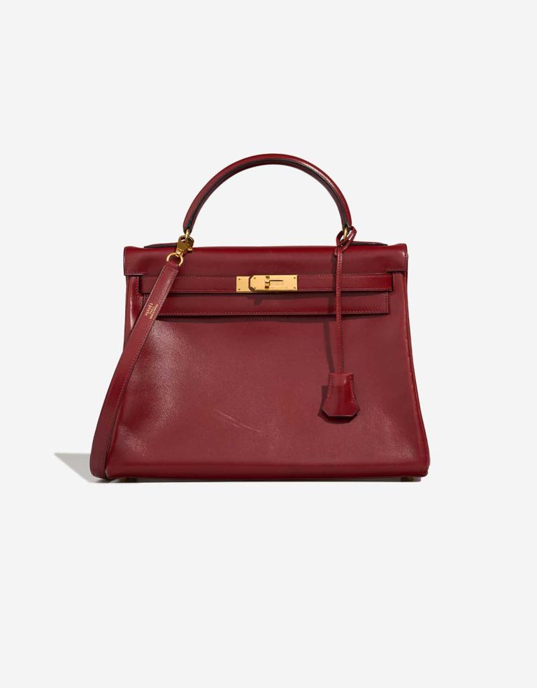 Hermès Kelly 32 Box Rouge H Front | Sell your designer bag