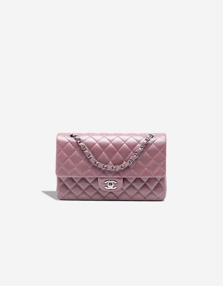 Chanel Timeless Medium Lamb Metallic Rose Gold Front | Sell your designer bag