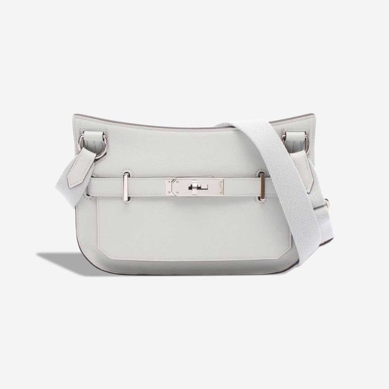 Hermès Jypsière Mini Swift New White Front | Sell your designer bag